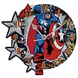 Captain America Wall Clock